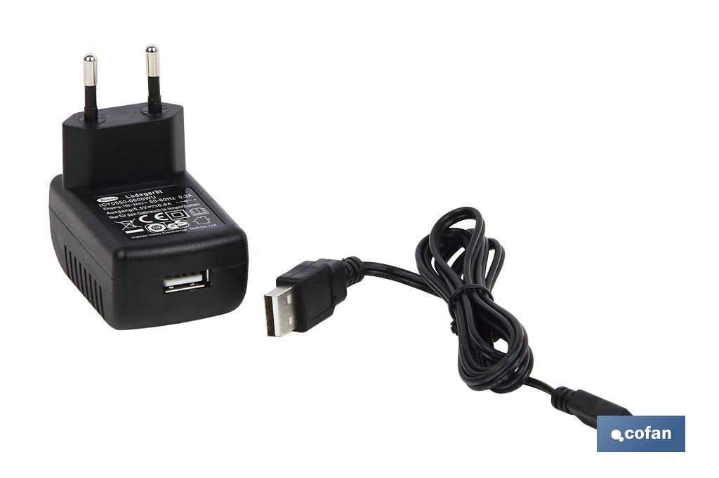 CARGADOR BATERIA PARA ATORNILLADOR 3,6V