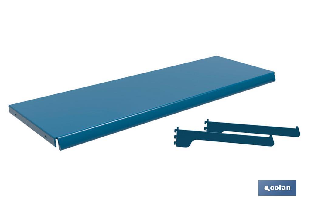 BANDEJA 500X400 MM + 2 CARTELAS 400 MM CON TOPE TRASERO (PACK: 1 UDS)
